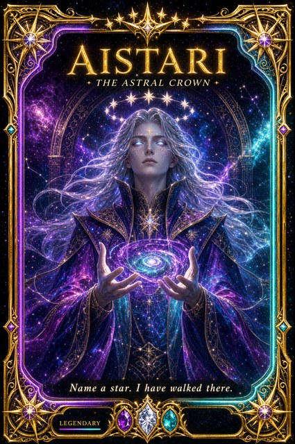 Aistari, a Legendary card example